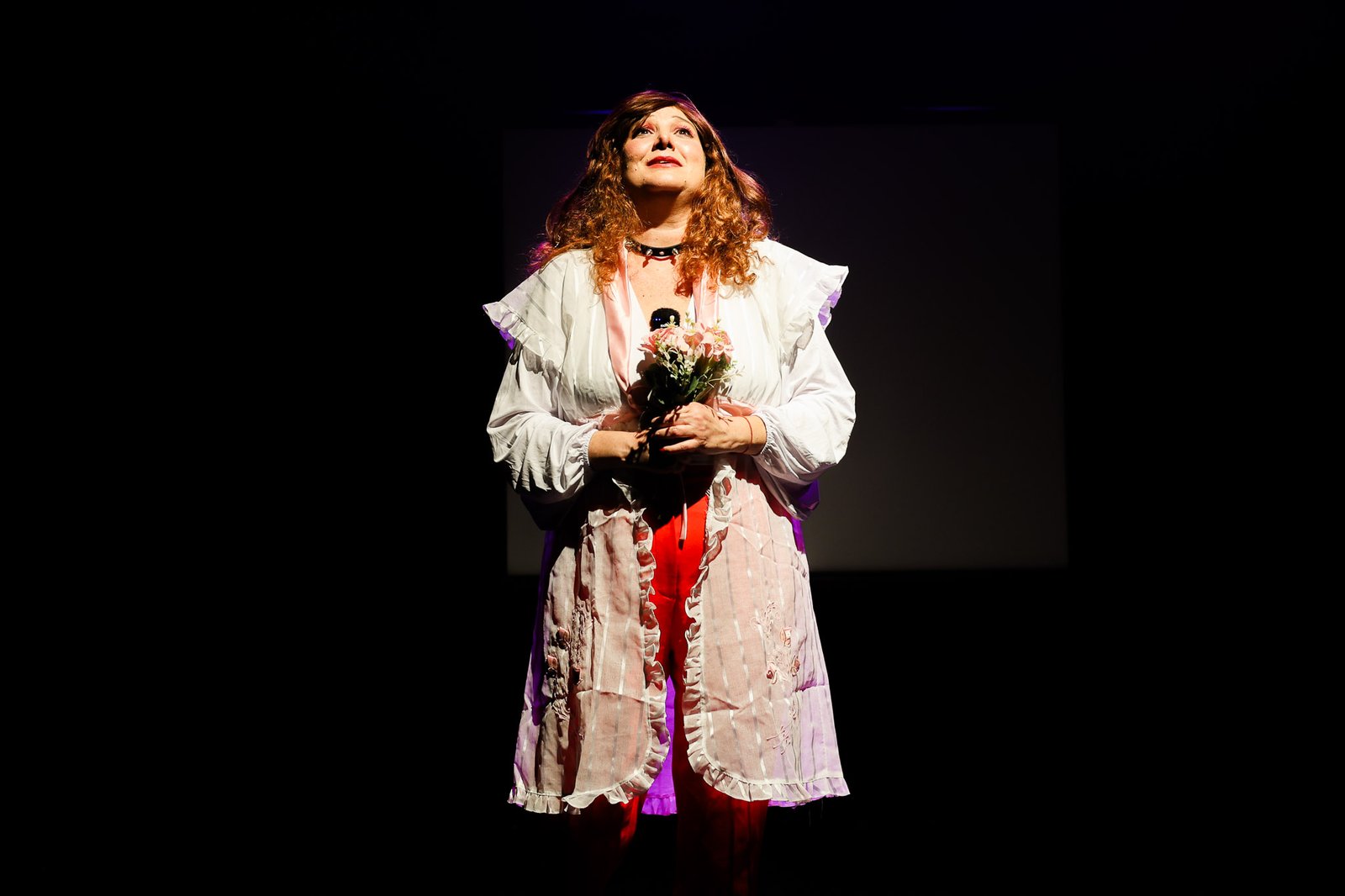 Espetáculo "Dedo Podre" da Cia Agrupamento Andar 7, na sede Roosevelt da SP Escola de Teatro. (28/10/2025). | Foto: Clara Silva