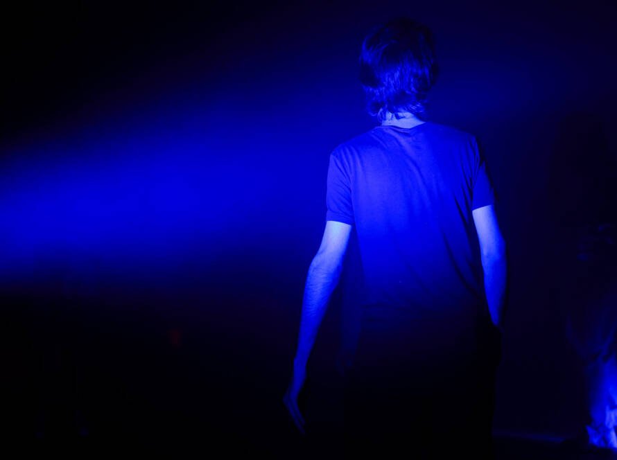 Itinerâncias Performáticas e Bailão da Iluminação na Festa do Saci, unidade Brás da SP Escola de Teatro. (07/11/2025). | Foto: Clara Silva