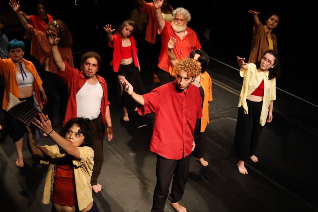 Apresentação de "Quintal" da ELT (Escola Livre de Teatro de Santo André), na SP Escola de Teatro. (18/11/2025) | Foto: Clara Silva