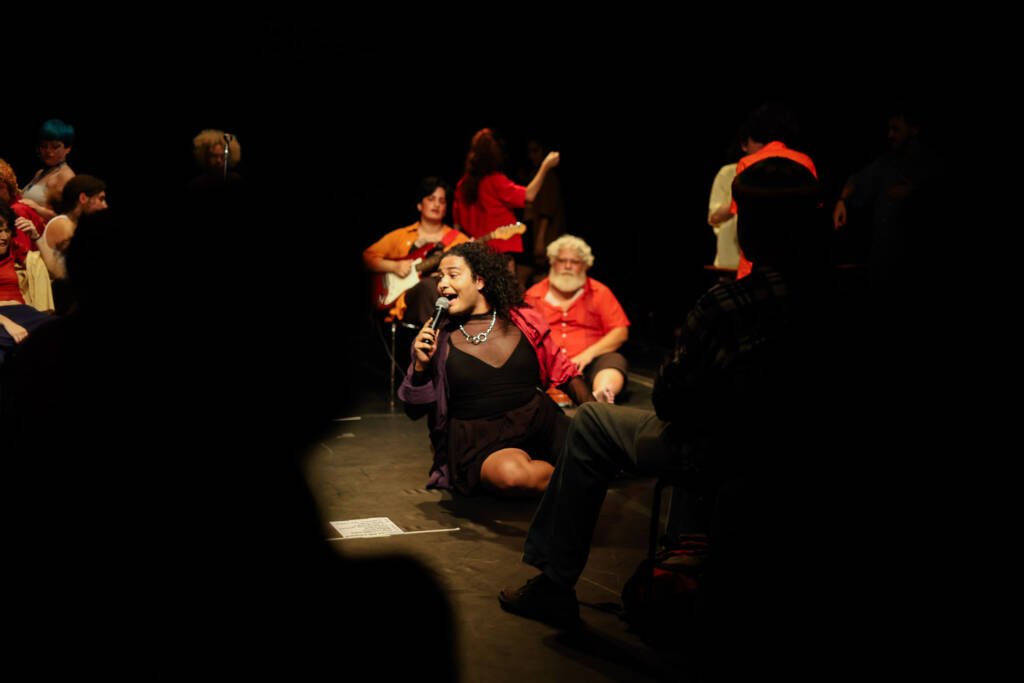 Apresentação de "Quintal" da ELT (Escola Livre de Teatro de Santo André), na SP Escola de Teatro. (18/11/2025) | Foto: Clara Silva