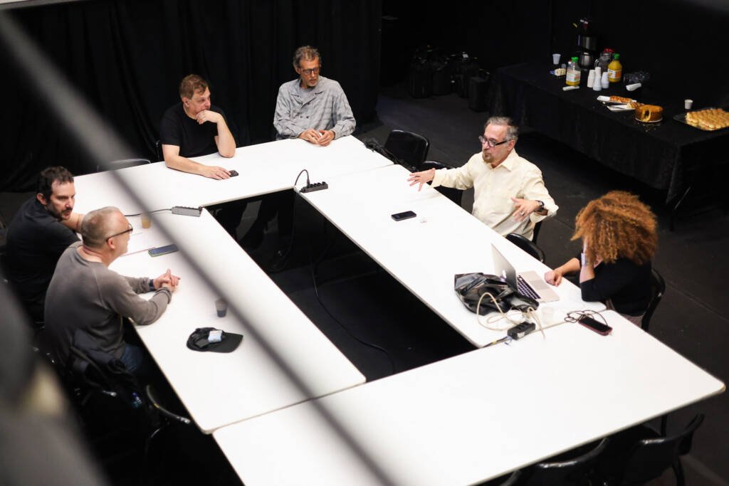 Reunião geral Ivam e todos coord. com Robert Schuster. (17/11/2025) | Foto: Clara Silva