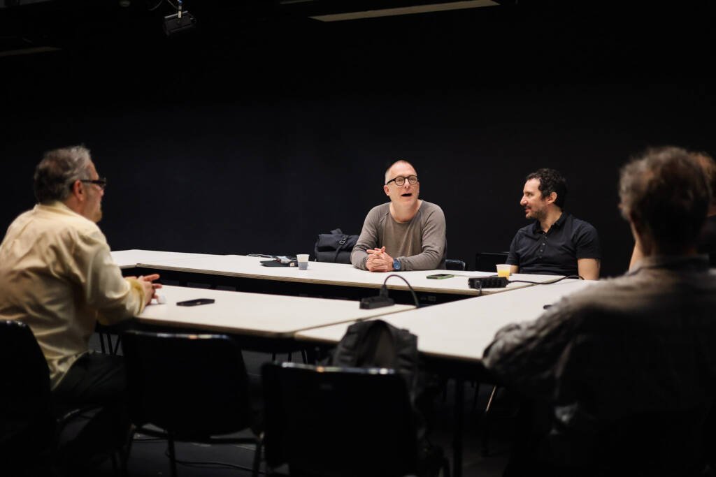 Reunião geral Ivam e todos coord. com Robert Schuster. (17/11/2025) | Foto: Clara Silva