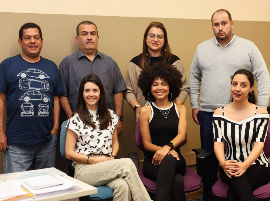 Equipe administrativo-financeira