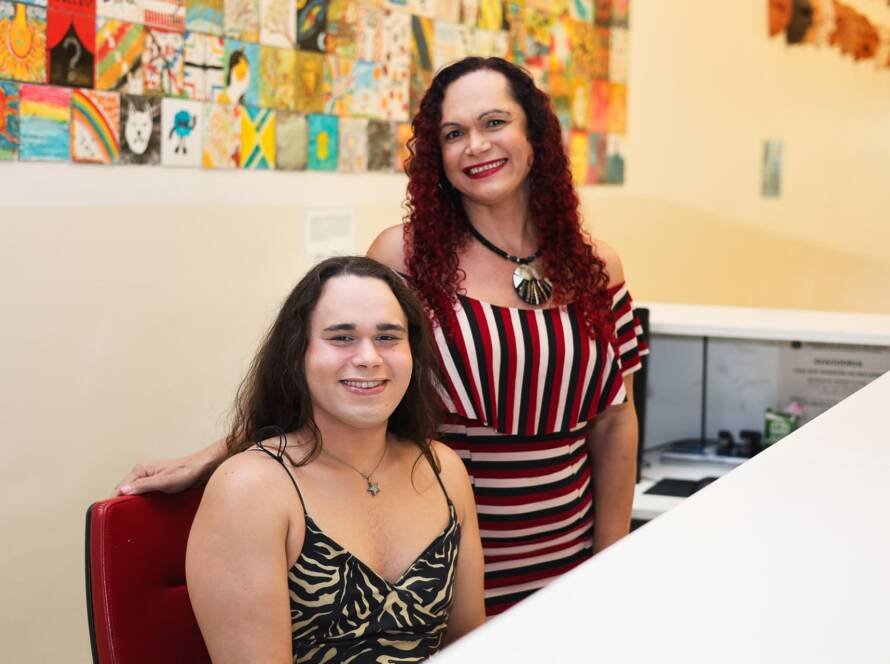 Recepcionistas da unidade Roosevelt