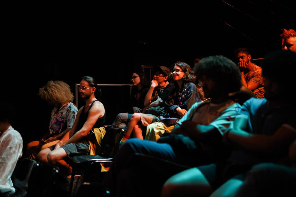 Bate-papo Transpreto, com Luh Maza e Daniel Veiga no SP Transvisão 2026. (29/01/2026). | Foto: Clara Silva.