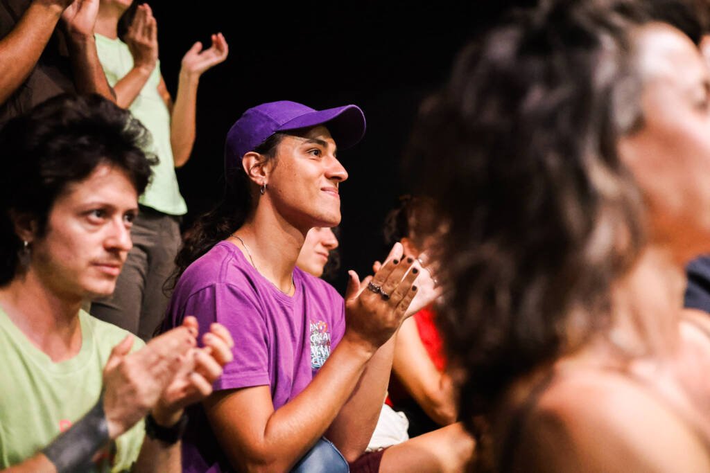 Encarnación, de Flow Kountouriotis no SP Transvisão 2026. (27/01/2026). | Foto: Clara Silva.