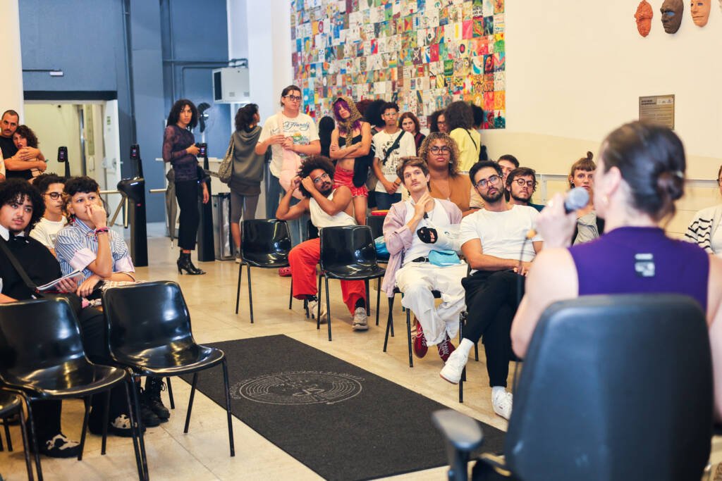 Palestra com Ave Terrena no SP Transvisão 2026. (27/01/2026). | Foto: Clara Silva.