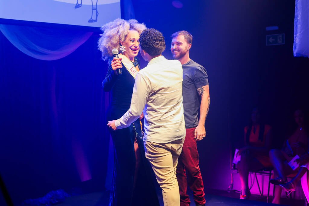 Abertura SP Transvisão 2026 com a premiação Claudia Wonder. (26/01/2026). | Foto: Clara Silva.