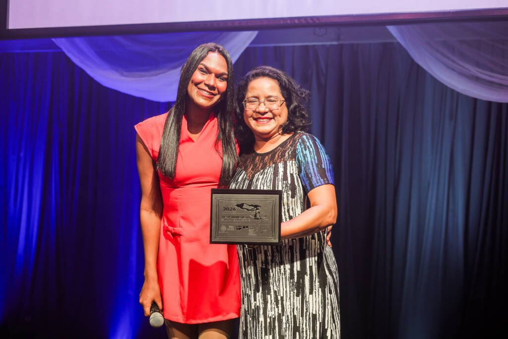 Abertura SP Transvisão 2026 com a premiação Claudia Wonder. (26/01/2026). | Foto: Clara Silva.