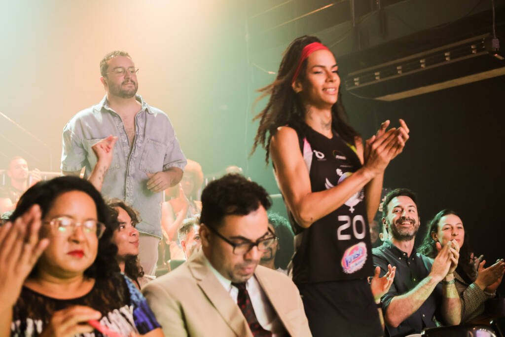 Abertura SP Transvisão 2026 com a premiação Claudia Wonder. (26/01/2026). | Foto: Clara Silva.