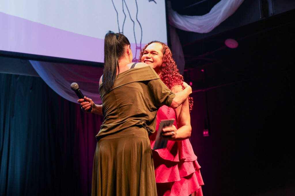 Abertura SP Transvisão 2026 com a premiação Claudia Wonder. (26/01/2026). | Foto: Clara Silva.