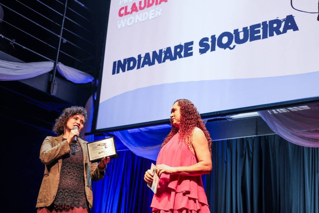 Abertura SP Transvisão 2026 com a premiação Claudia Wonder. (26/01/2026). | Foto: Clara Silva.