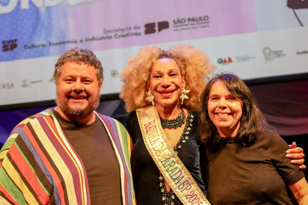 Abertura SP Transvisão 2026 com a premiação Claudia Wonder. (26/01/2026). | Foto: Clara Silva.