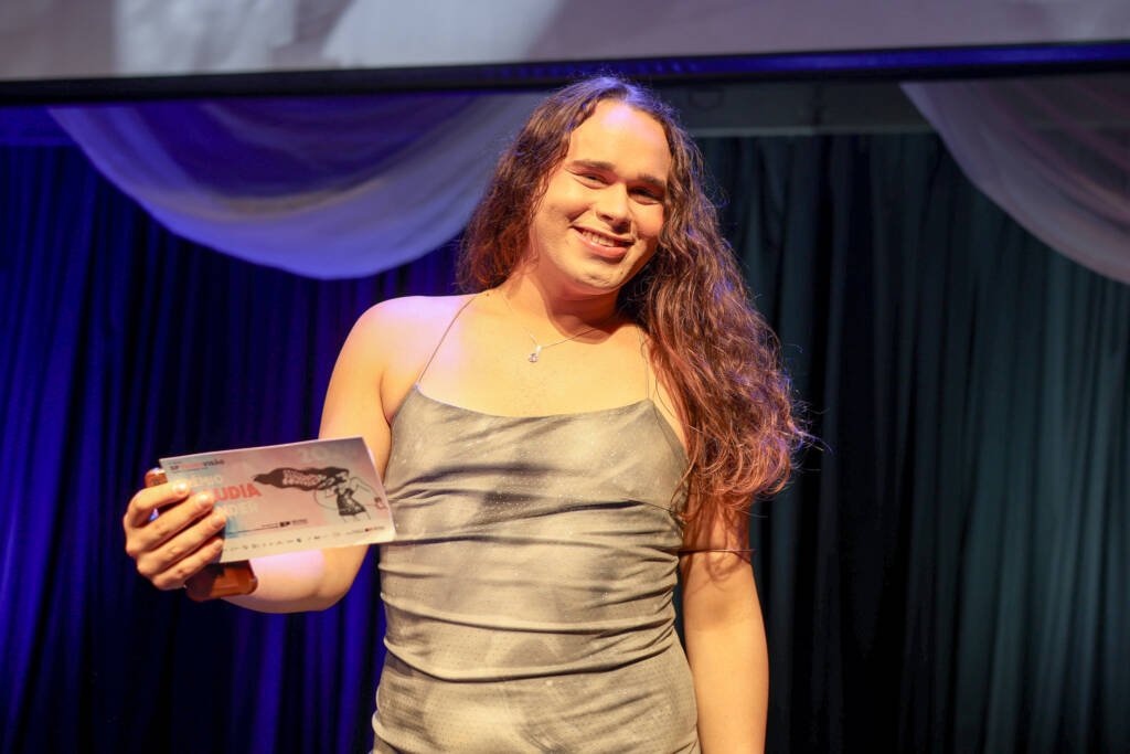 Abertura SP Transvisão 2026 com a premiação Claudia Wonder. (26/01/2026). | Foto: Clara Silva.