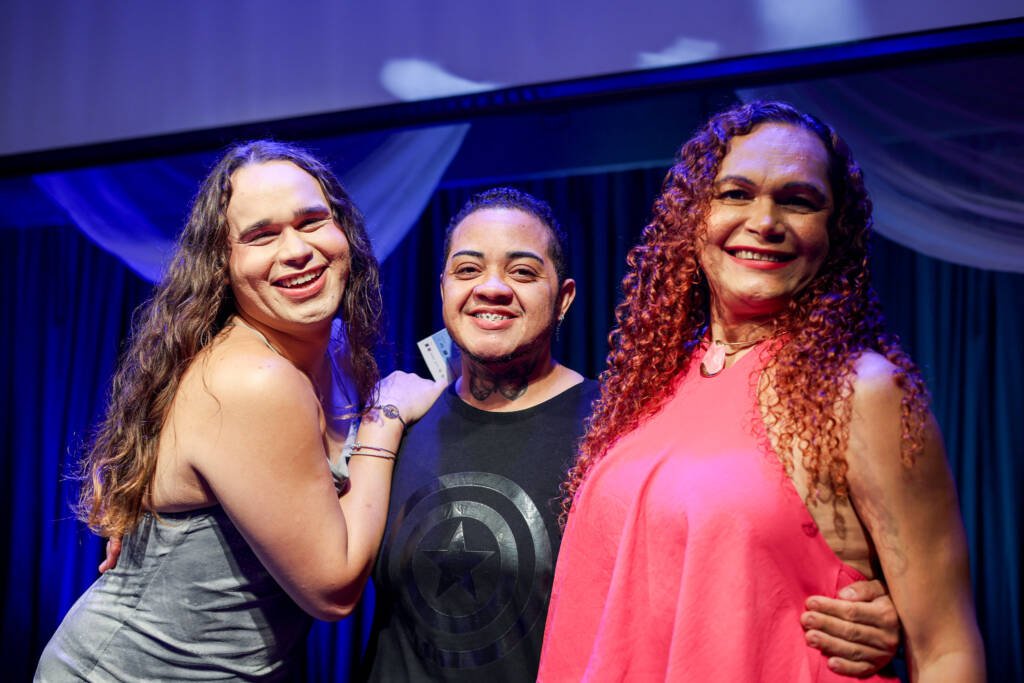 Abertura SP Transvisão 2026 com a premiação Claudia Wonder. (26/01/2026). | Foto: Clara Silva.