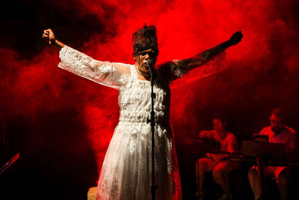 Ensaio aberto Todas Elas Em Mim, de Clodd Dias no SP Transvisão 2026. (28/01/2026). | Foto: Clara Silva.