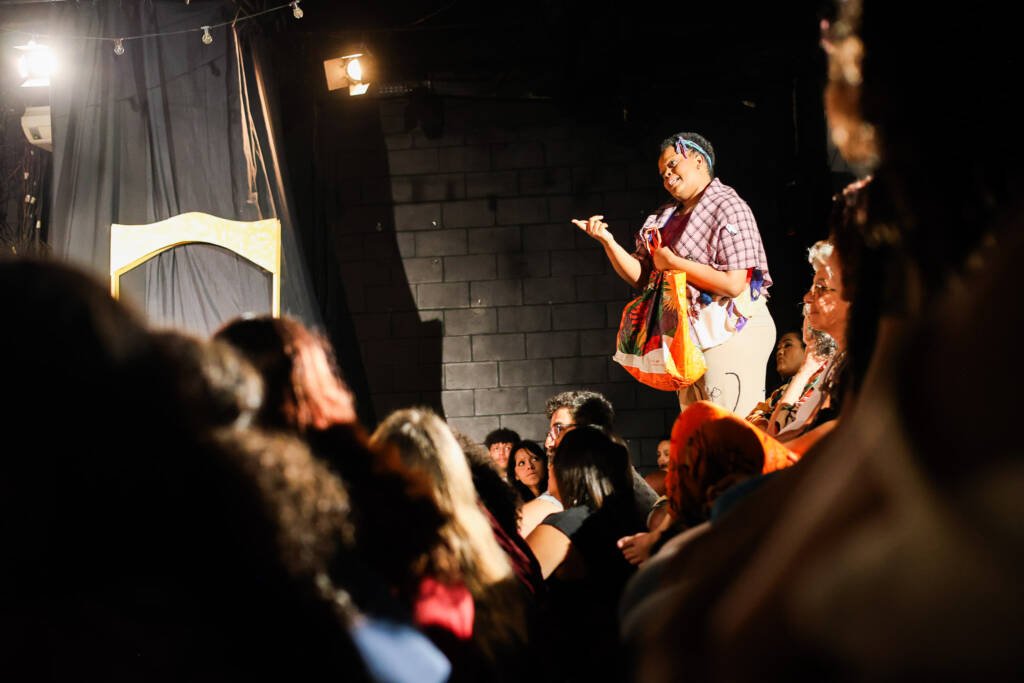 4ª Mostra de Circulação no Teatro do Kaos em Cubatão. (31/01/2026). | Foto: Clara Silva.