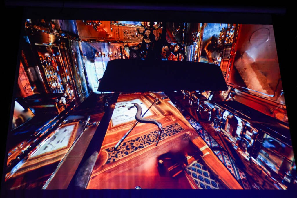 Performance internacional de Per Hüttner. (20/02/2026) | Foto: Clara Silva.