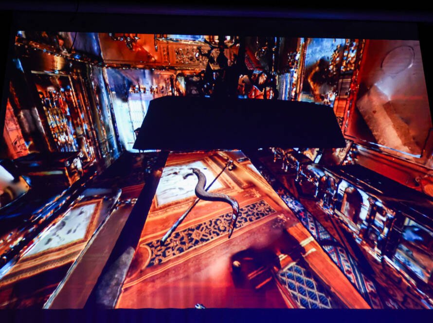 Performance internacional de Per Hüttner. (20/02/2026) | Foto: Clara Silva.