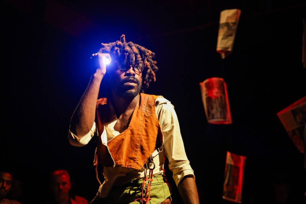 Primeiro dia das Microcenas do primeiro semestre de 2026. "CORPO SECO NÃO DÁ ÁGUA". | Foto: Clara Silva