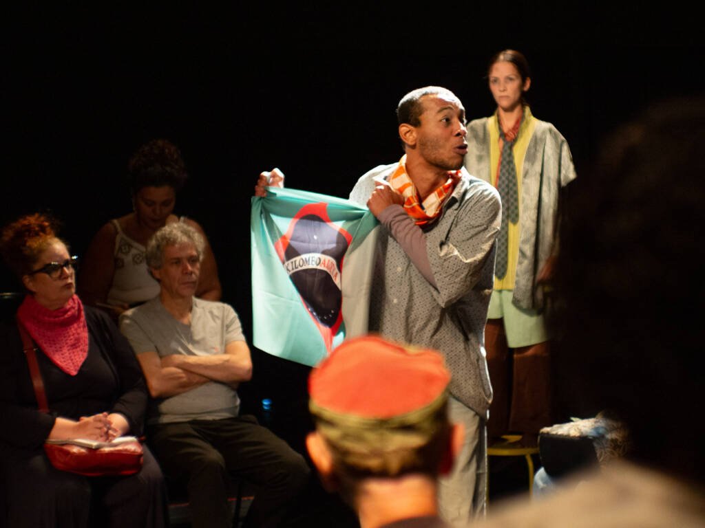 Primeiro dia das Microcenas do primeiro semestre de 2026. "INIMIGO DOS RIOS". | Foto: Clara Silva