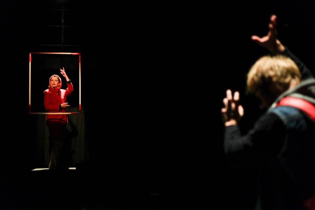 Espetáculo “Pietá, um fractal de memórias” da E!motion Cultural. (14/03/2026) | Foto: Clara Silva.