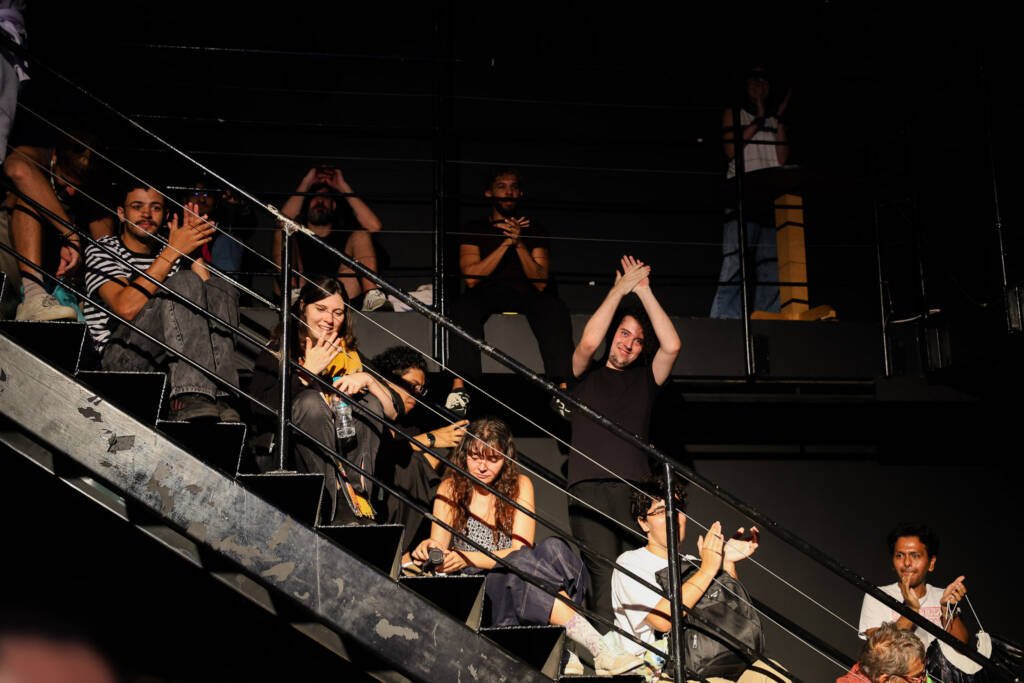 Público no primeiro dia das Microcenas do primeiro semestre de 2026. | Foto: Clara Silva