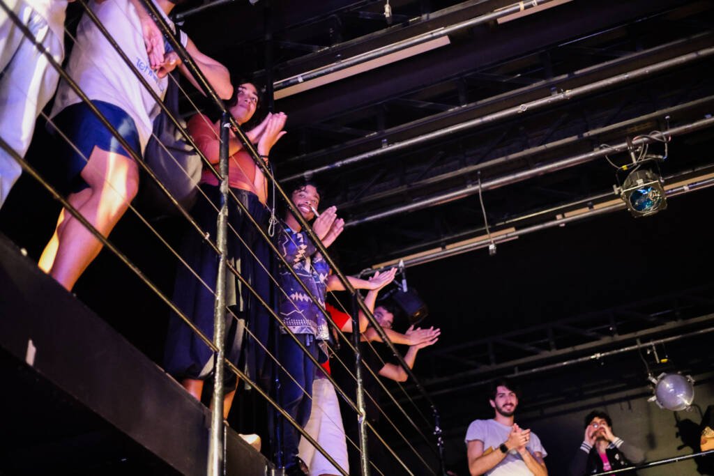 Público no primeiro dia das Microcenas do primeiro semestre de 2026. | Foto: Clara Silva