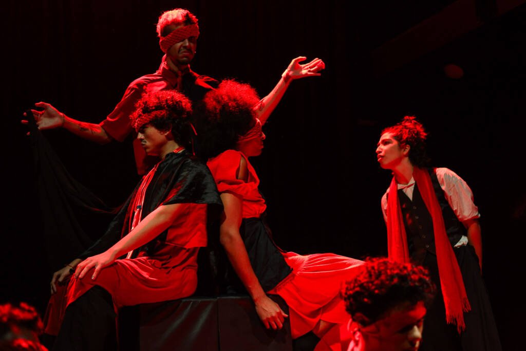 Primeiro dia das Microcenas do primeiro semestre de 2026. "VOZES IRRITADAS". | Foto: Clara Silva