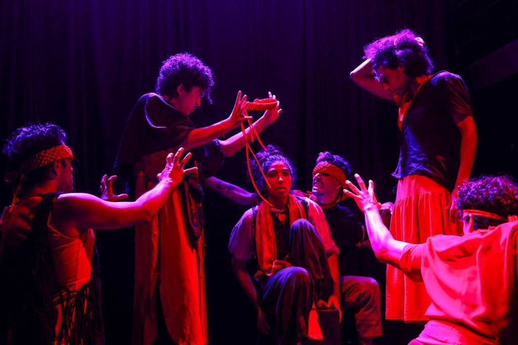 Primeiro dia das Microcenas do primeiro semestre de 2026. "VOZES IRRITADAS". | Foto: Clara Silva