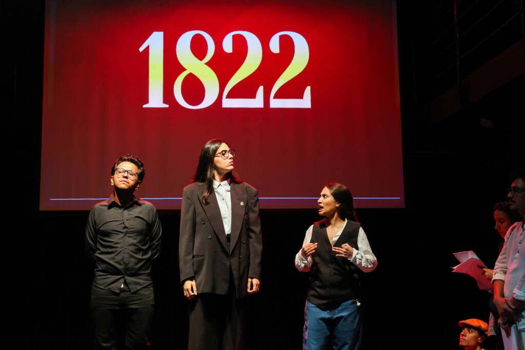 Primeiro dia das Microcenas do primeiro semestre de 2026. "ZERO OU UM". | Foto: Clara Silva