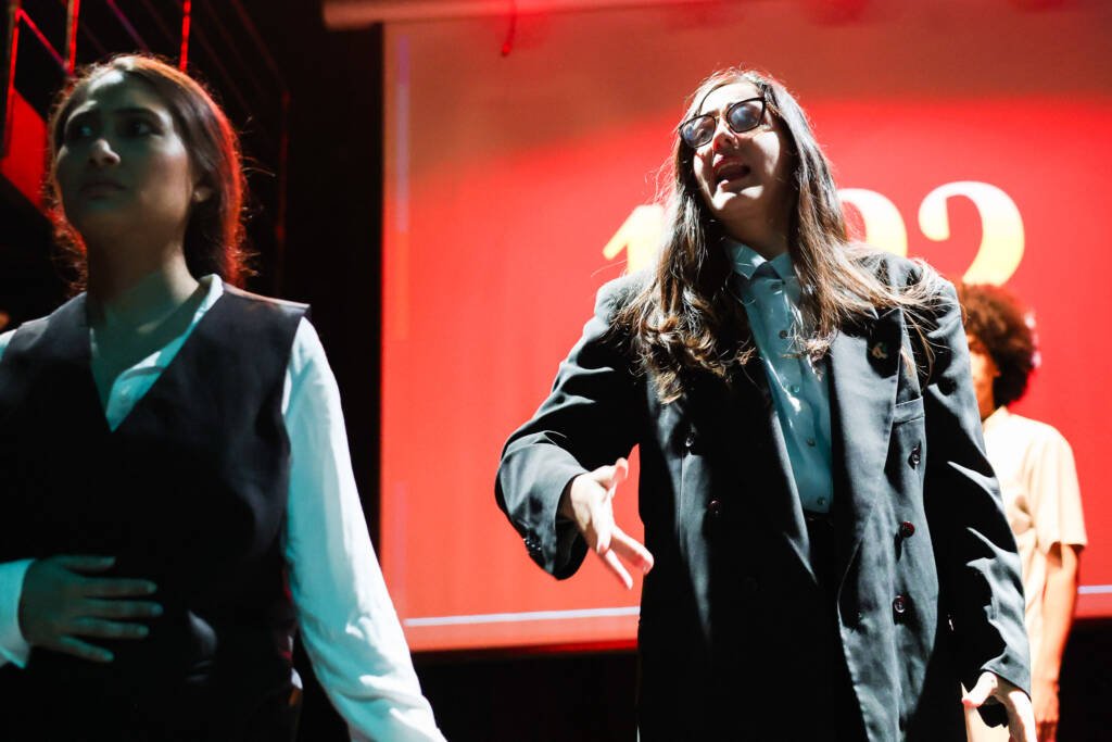 Primeiro dia das Microcenas do primeiro semestre de 2026. "ZERO OU UM". | Foto: Clara Silva