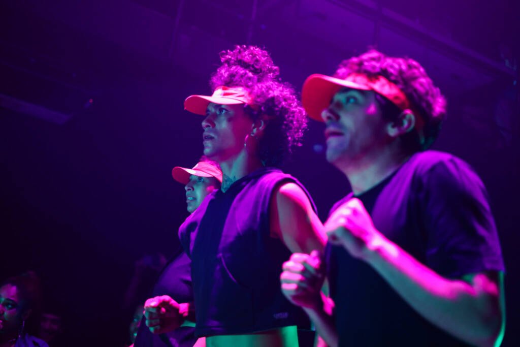 Experimento II do grupo N5 Verde, do primeiro semestre de 2026, na SP Escola de Teatro. | Foto: Clara Silva.