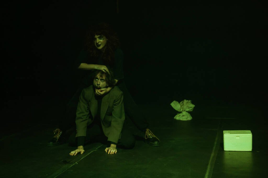 Residência "Rapsódia-Guarujà" na Unidade Roosevelt da SP Escola de Teatro. (8/4/2026) | Foto: Clara Silva