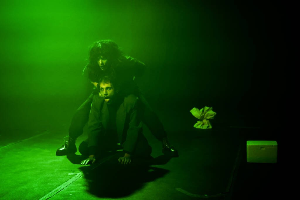 Residência "Rapsódia-Guarujà" na Unidade Roosevelt da SP Escola de Teatro. (8/4/2026) | Foto: Clara Silva