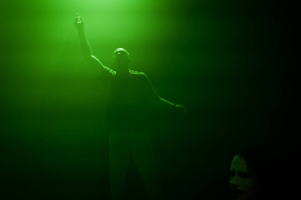 Residência "Rapsódia-Guarujà" na Unidade Roosevelt da SP Escola de Teatro. (8/4/2026) | Foto: Clara Silva