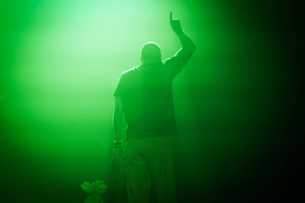 Residência "Rapsódia-Guarujà" na Unidade Roosevelt da SP Escola de Teatro. (8/4/2026) | Foto: Clara Silva