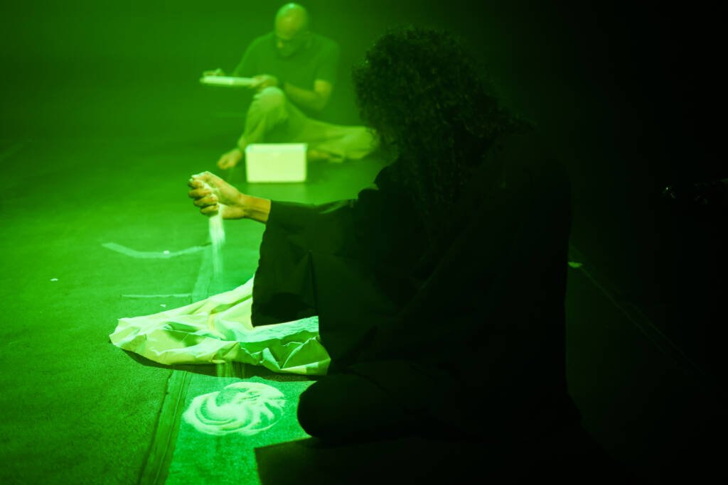 Residência "Rapsódia-Guarujà" na Unidade Roosevelt da SP Escola de Teatro. (8/4/2026) | Foto: Clara Silva