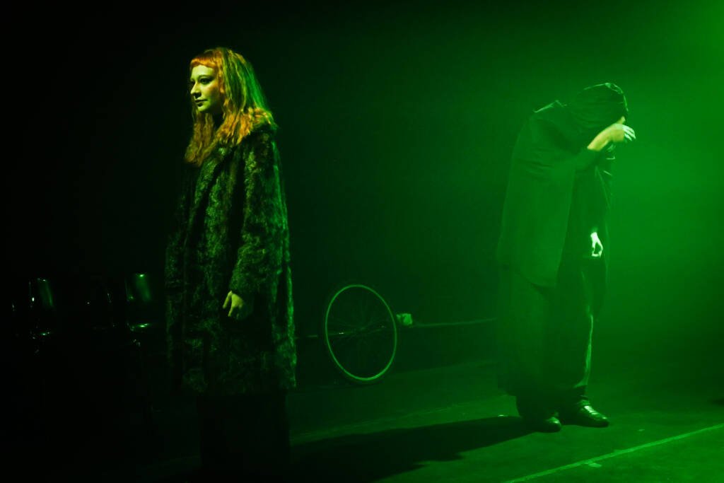 Residência "Rapsódia-Guarujà" na Unidade Roosevelt da SP Escola de Teatro. (8/4/2026) | Foto: Clara Silva