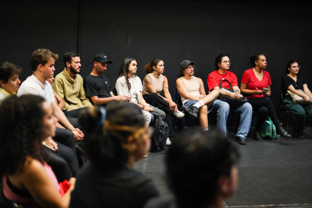 Workshop Internacional Gratuito “Taller de Cabaret” com Pedro Franco Albuquerque. (15/04/2026) | Foto: Clara Silva.