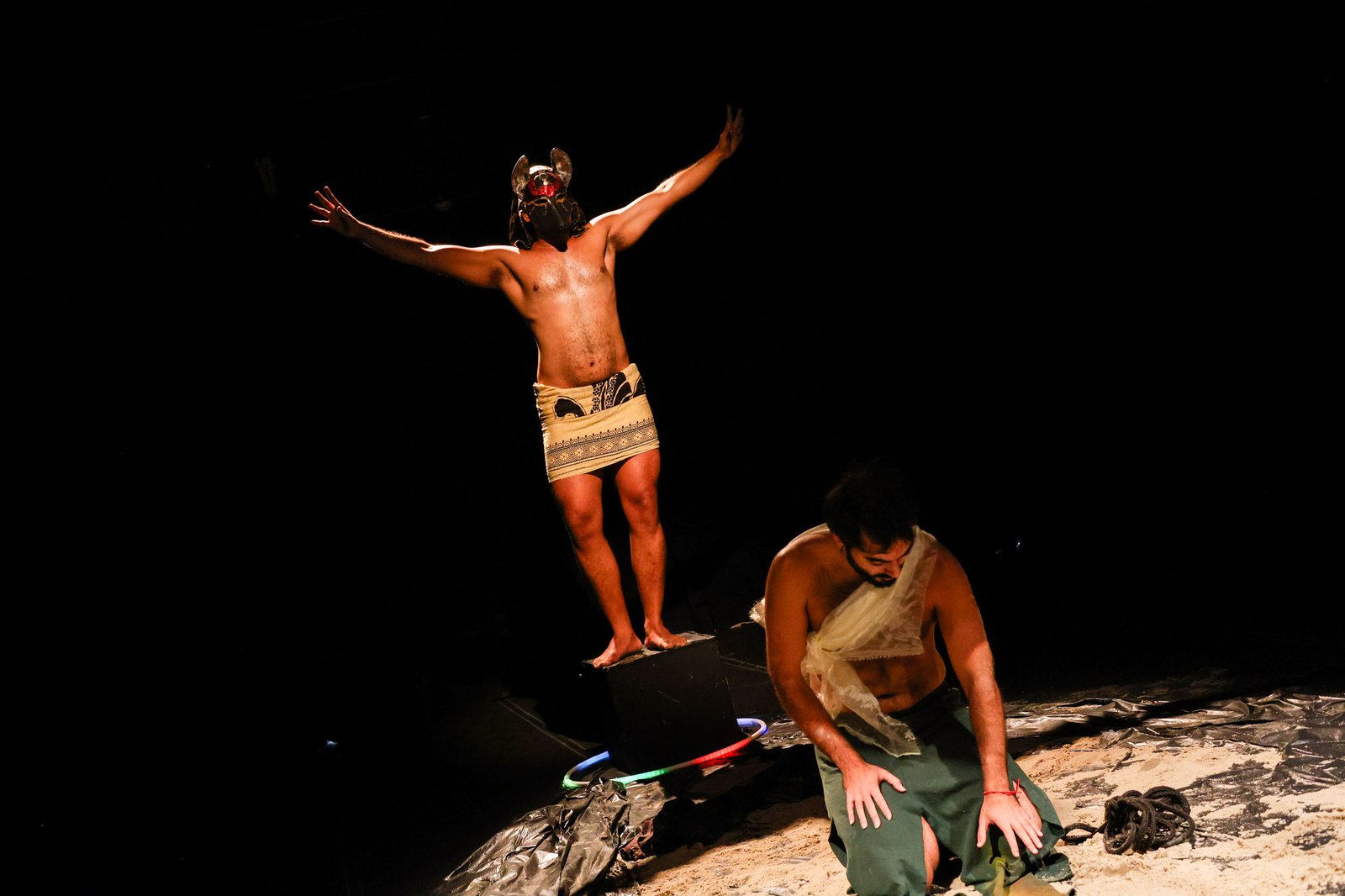Segundo dia das Microcenas do primeiro semestre de 2026. "NOITES DE AREIA". | Foto: Clara Silva