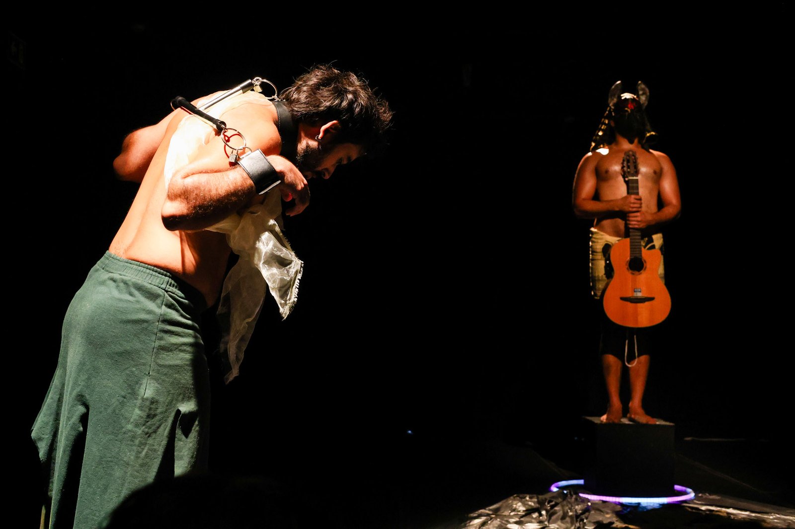 Segundo dia das Microcenas do primeiro semestre de 2026. "NOITES DE AREIA". | Foto: Clara Silva