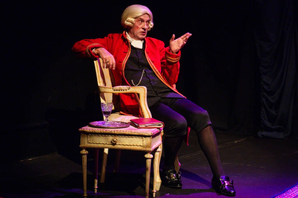 Espetáculo “O Veneno do Teatro”. (23/05/2026) | Foto: Clara Silva.