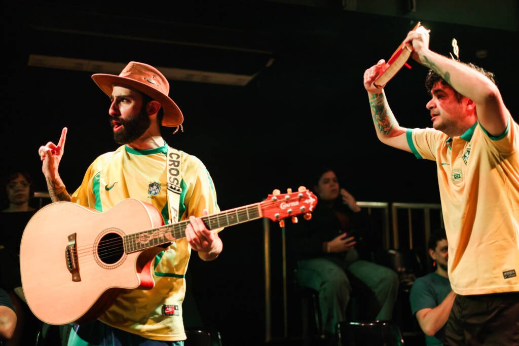 Residência "Terra Sitiada" na Unidade Roosevelt da SP Escola de Teatro. (14/5/2026) | Foto: Clara Silva