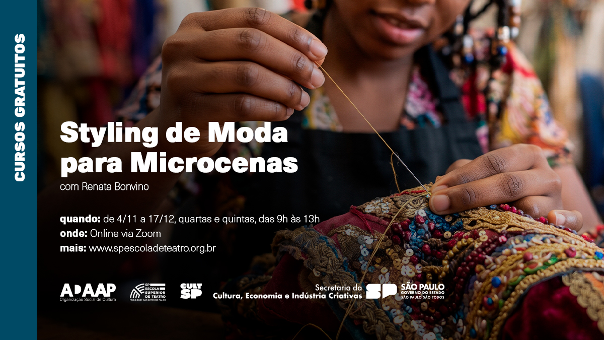 Curso Online e Gratuito | Styling de Moda para Microcenas